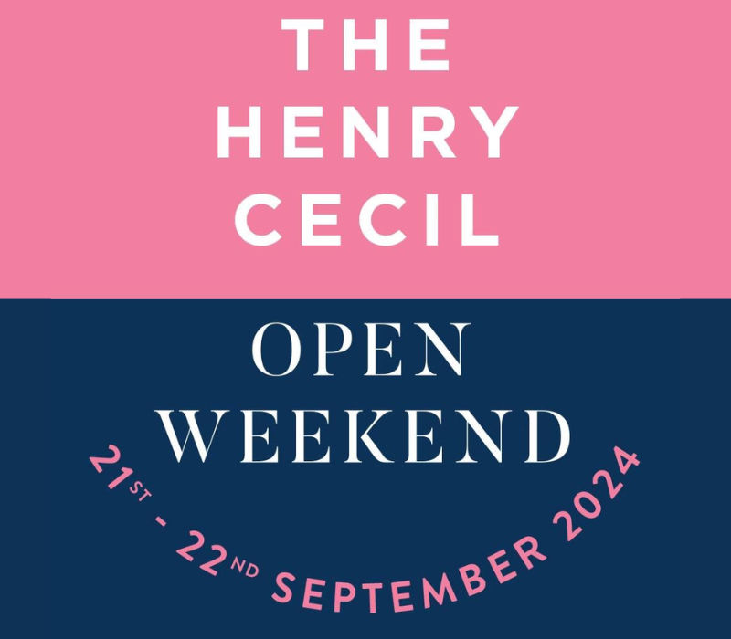 Henry Cecil Open Weekend